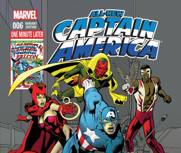 ALL-NEW CAPTAIN AMERICA 6 NOWLAN AVENGERS VARIANT (WITH DIGITAL CODE)