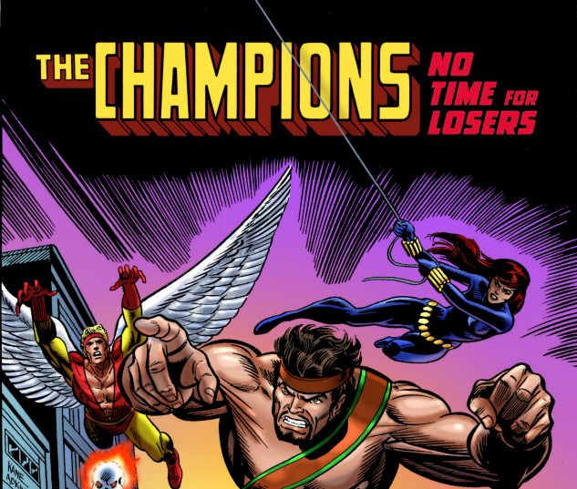 cover from Champions: No Time for Losers (2016) #1