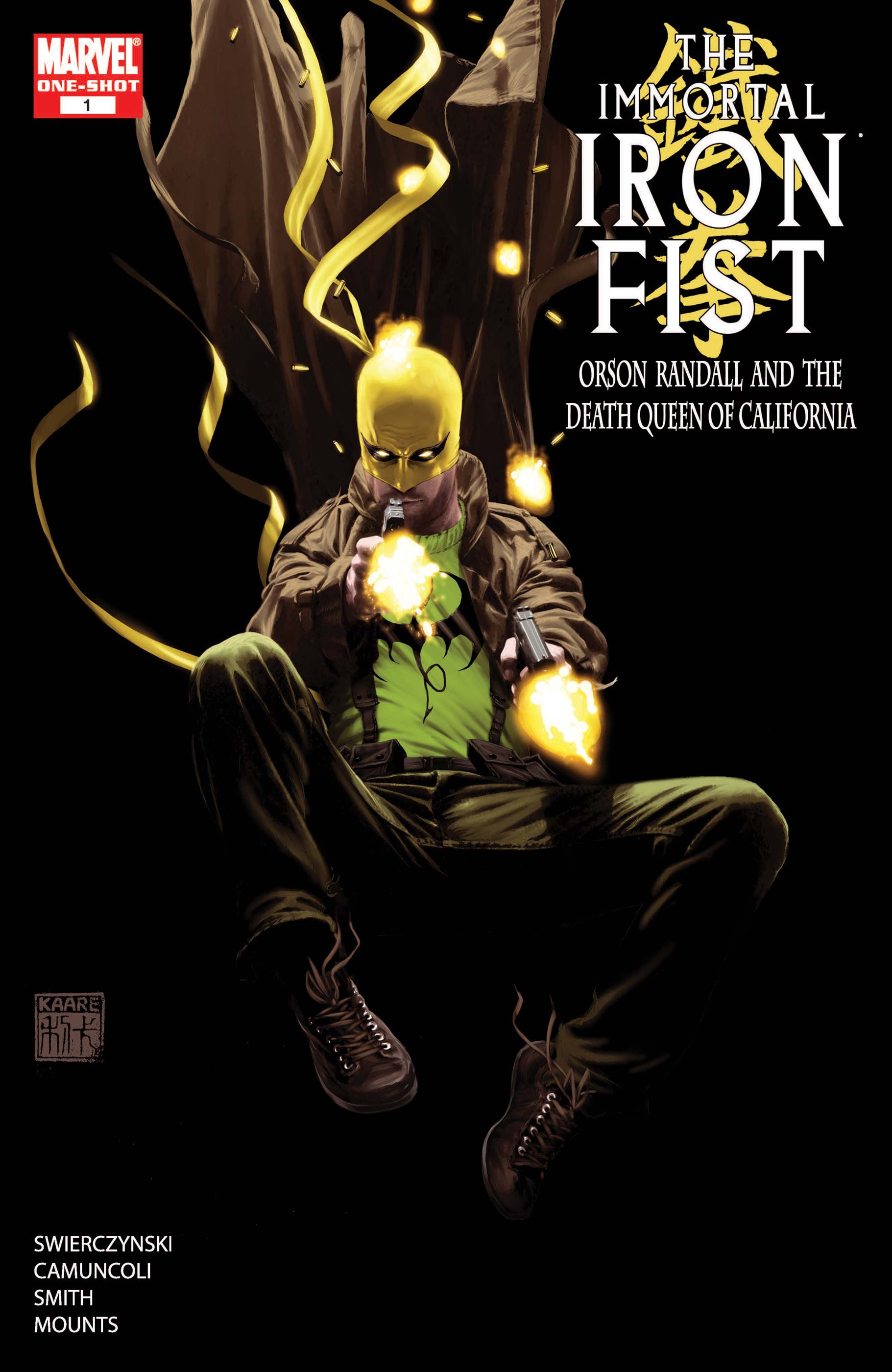 Immortal Iron Fist: Orson Randall and the Death Queen of California (2008) #1
