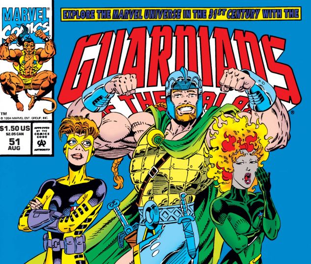 cover to Guardians of the Galaxy (1990) #51