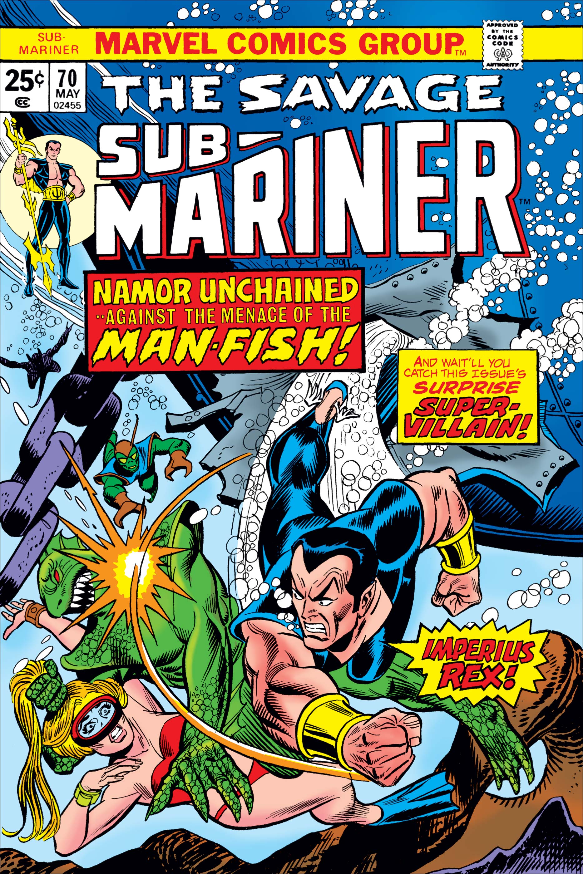 Sub-Mariner (1968) #70
