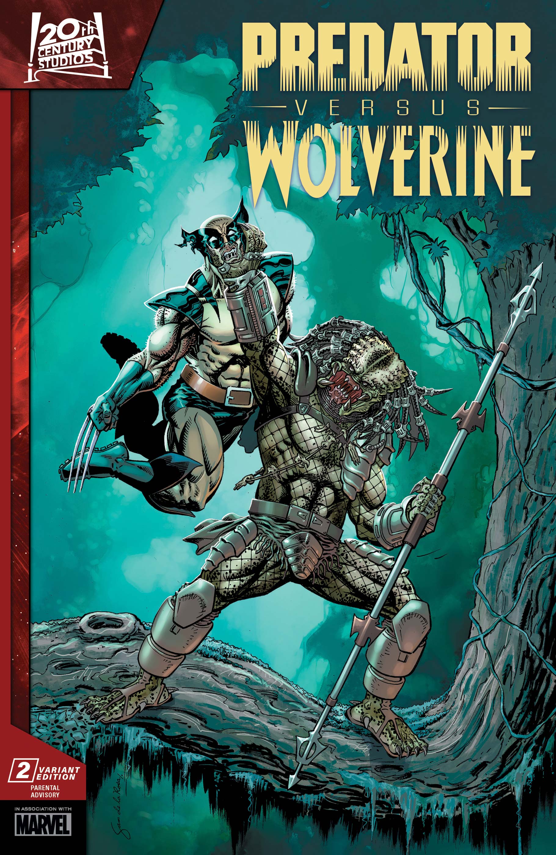 Predator Vs. Wolverine (2023) #2 (Variant)