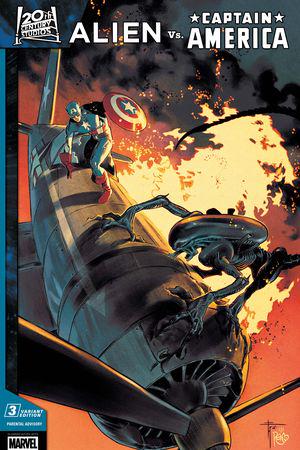 Alien Vs. Captain America (2025) #3 (Variant)