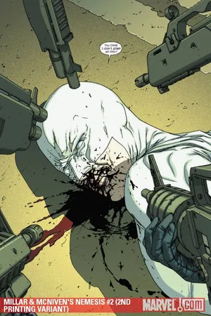 Millar & Mcniven's Nemesis (2010) #2 (2ND PRINTING VARIANT)