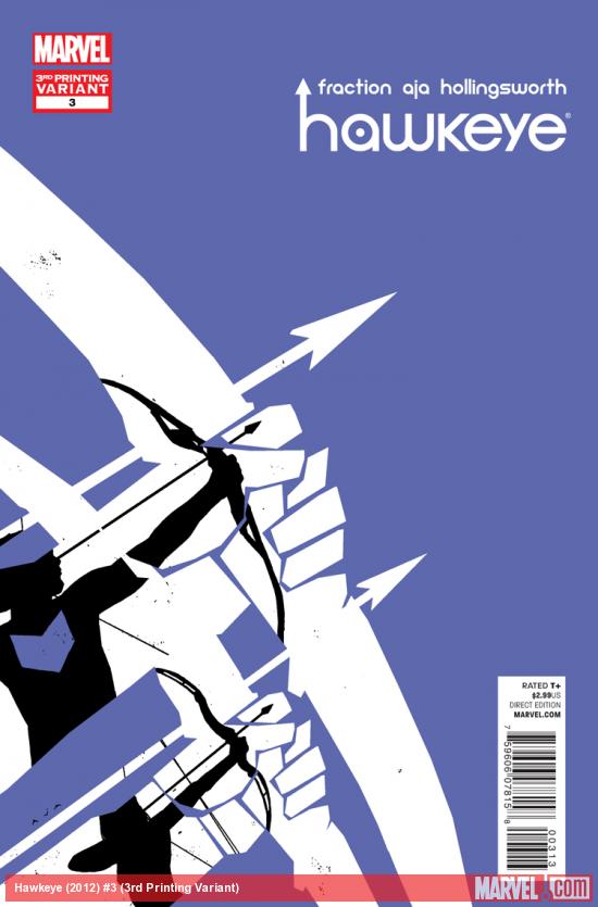 Hawkeye (2012) 3 (3rd Printing Variant) Comic Issues Marvel