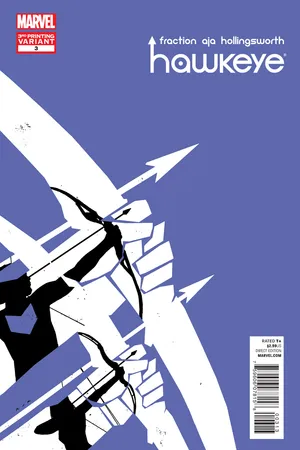 Hawkeye (2012) #3 (3rd Printing Variant)