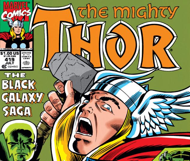 Thor (1966) #419 Cover