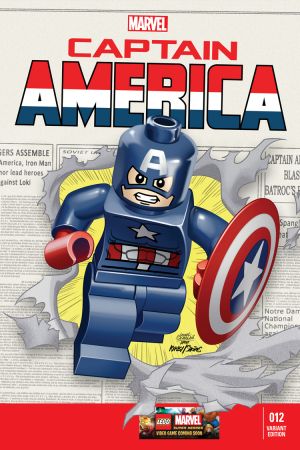 Captain America (2012) #12 (Castellani Lego Variant)