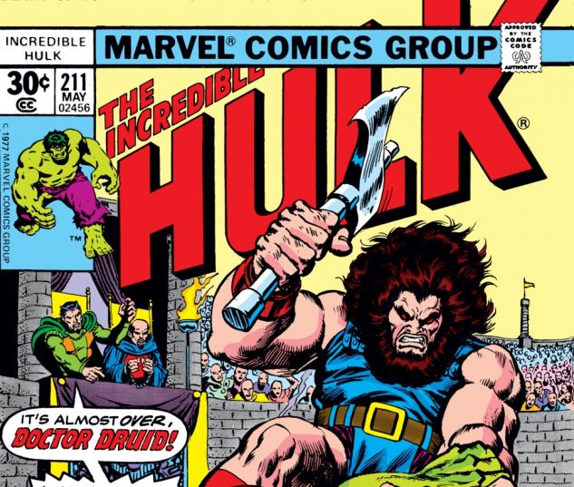 Incredible Hulk (1962) #211 Cover