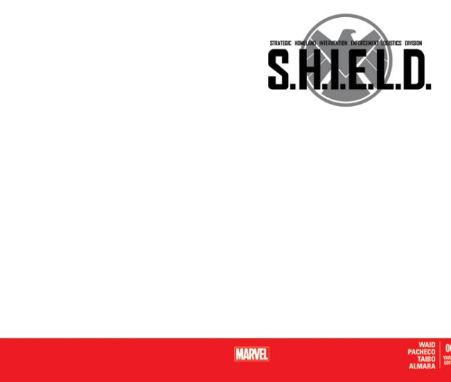 S.H.I.E.L.D. 1 BLANK COVER VARIANT (WITH DIGITAL CODE, INTERIORS ONLY)