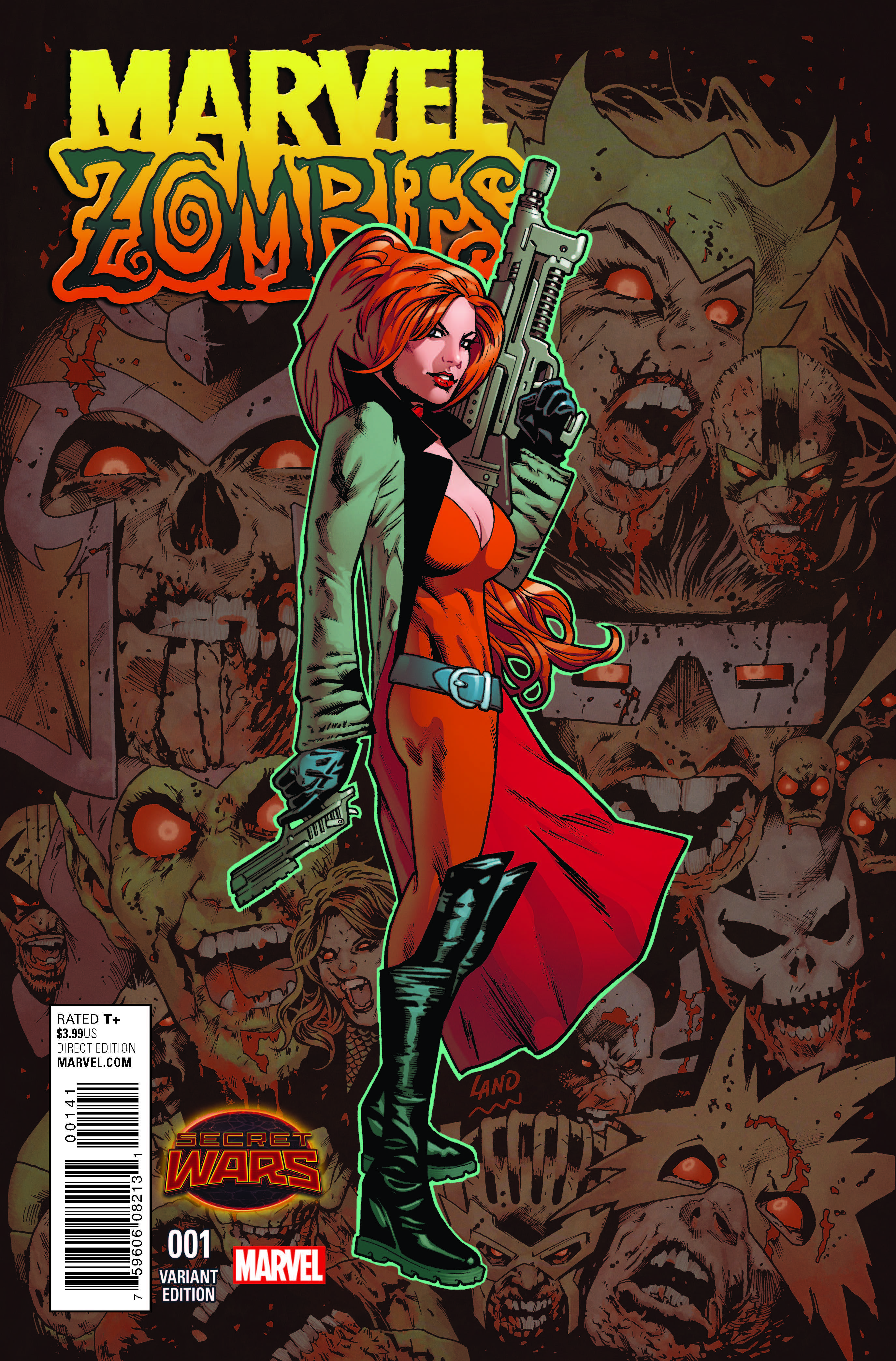 Marvel Zombies (2015) #1 (Land Variant)