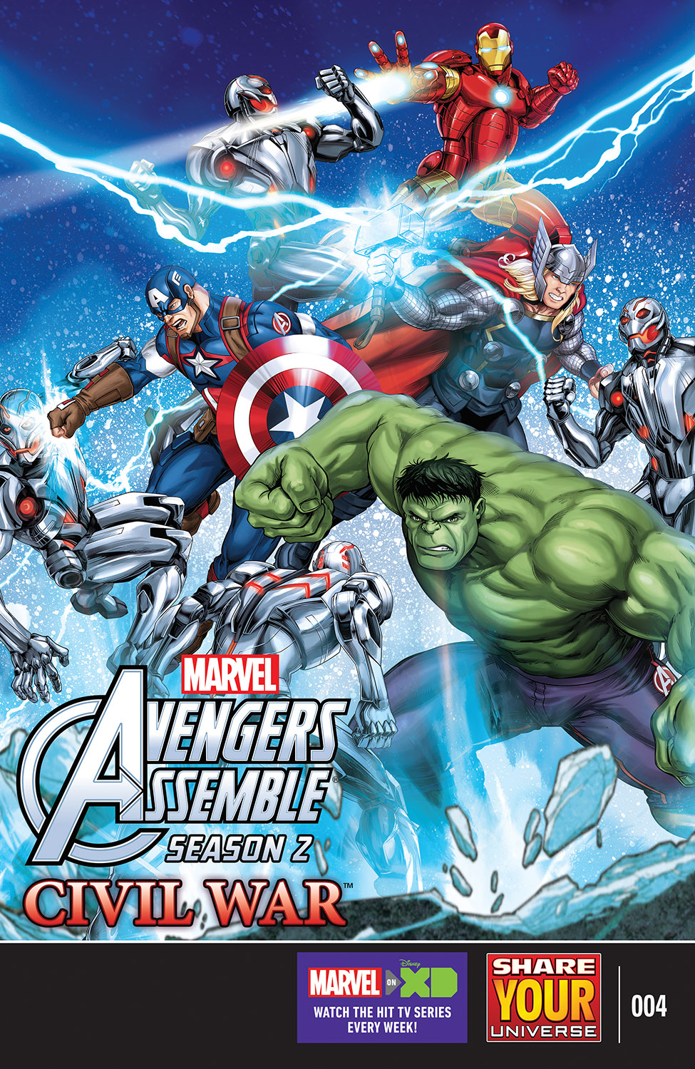 Marvel Universe Avengers Assemble: Civil War (2016) #4