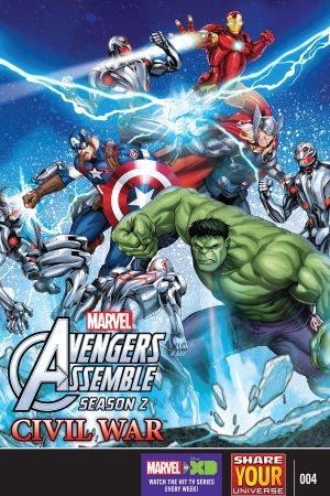 Marvel Universe Avengers Assemble: Civil War #4 