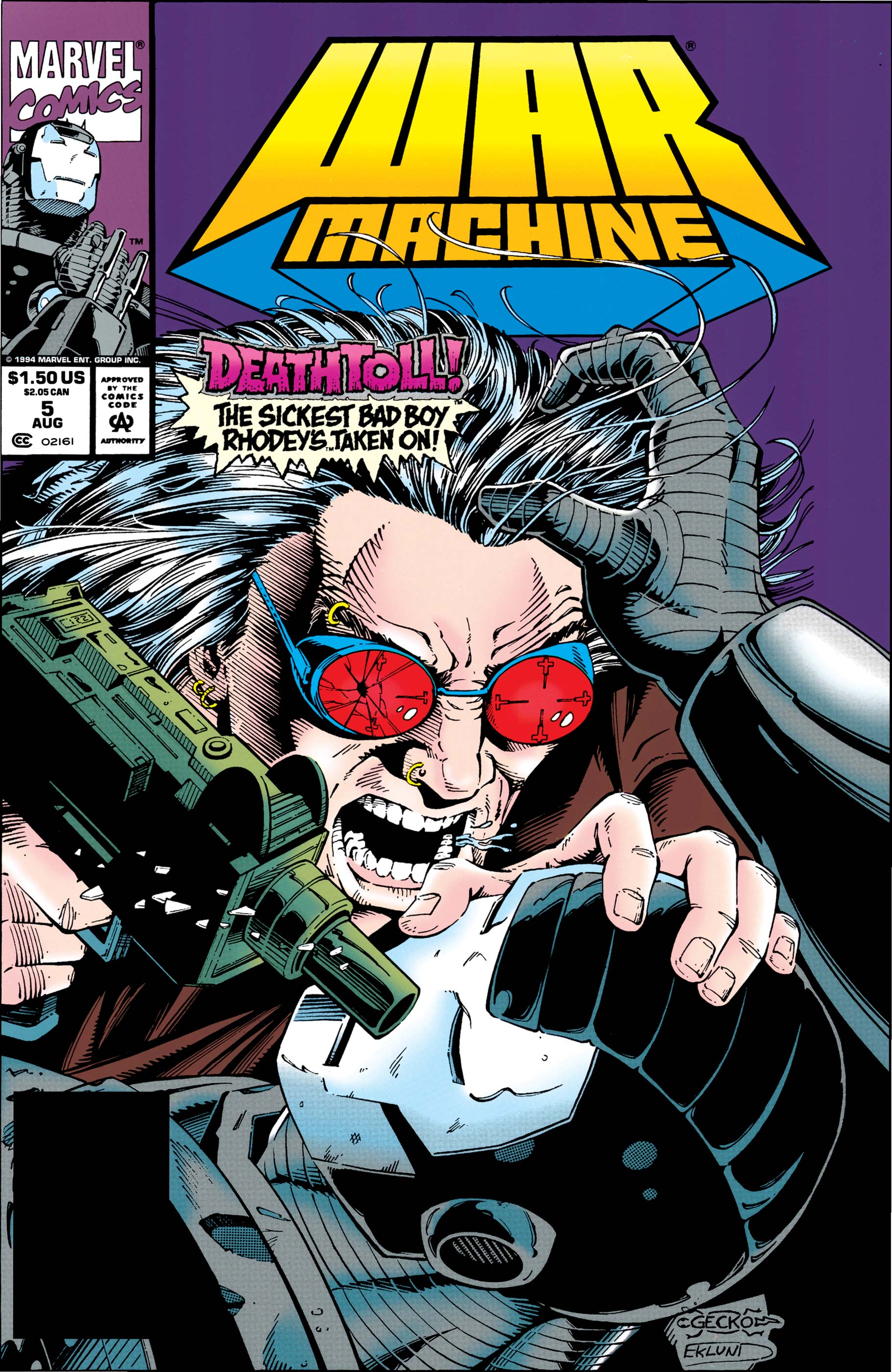 War Machine (1994) #5, Comic Issues