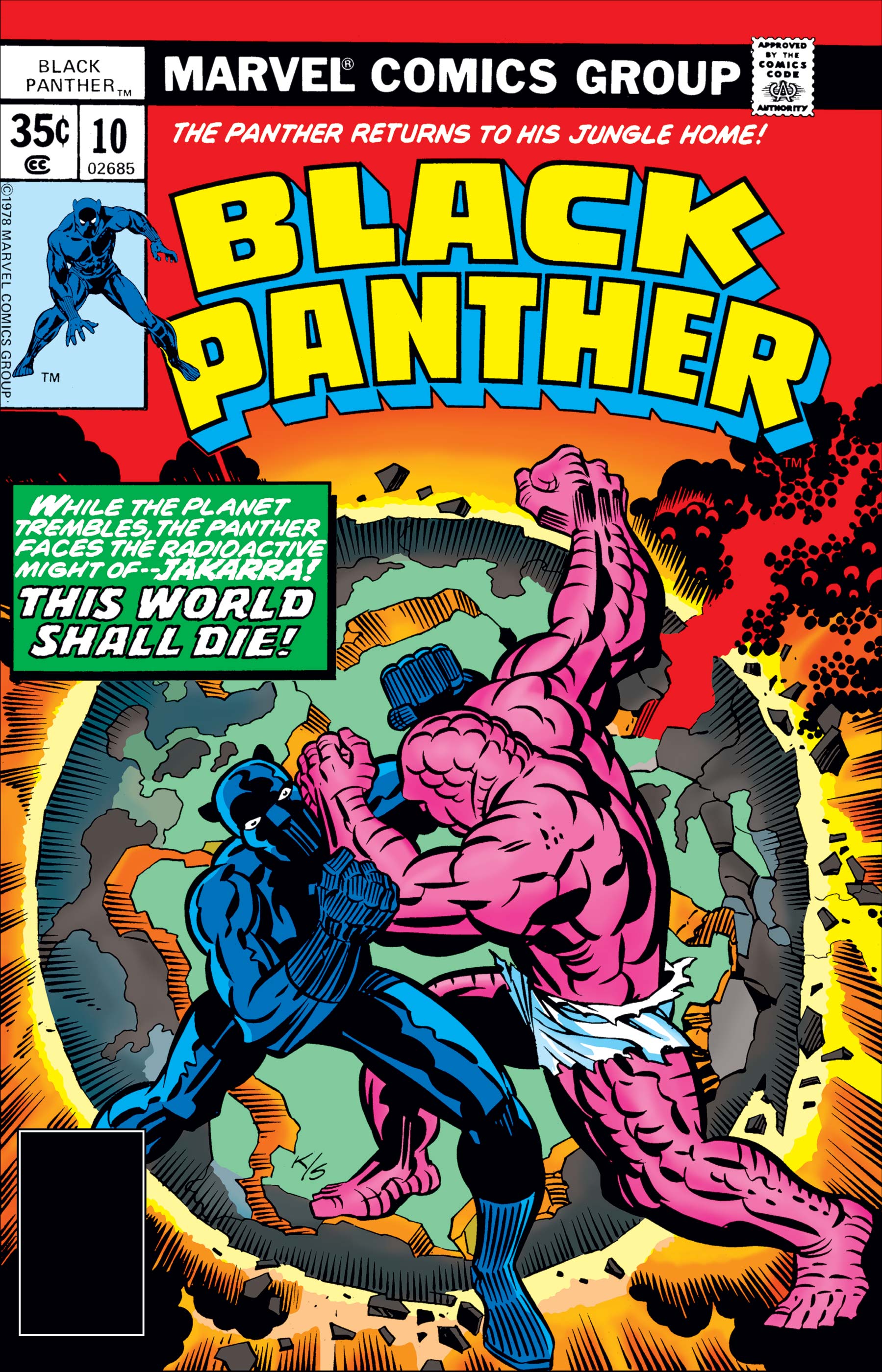 Black Panther 1977 10 Comic Issues Marvel Black Panther 1977 10 Comic Issues Marvel
