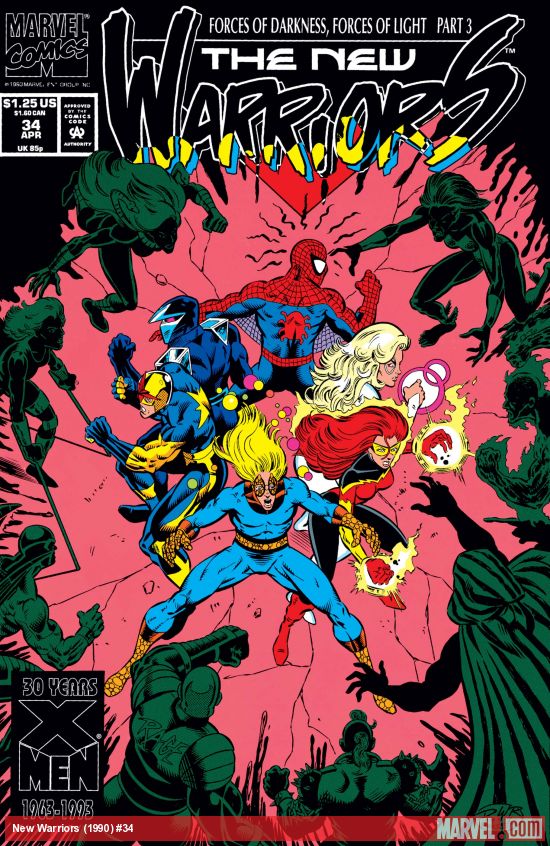 New Warriors (1990) #34