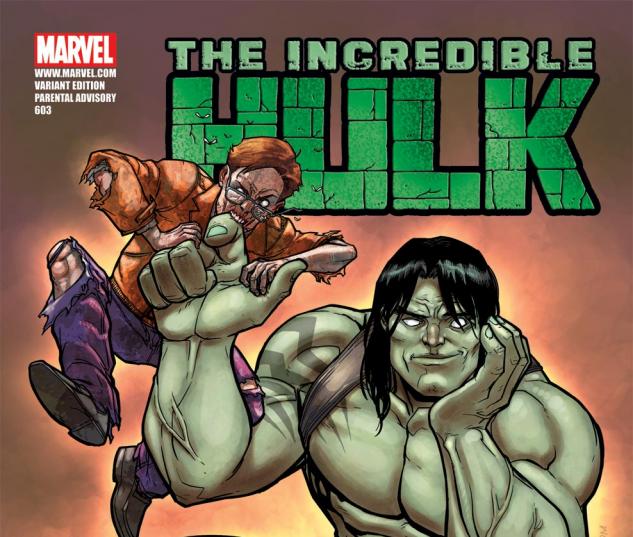 Incredible Hulks (2009) #603, ZOMBIE VARIANT
