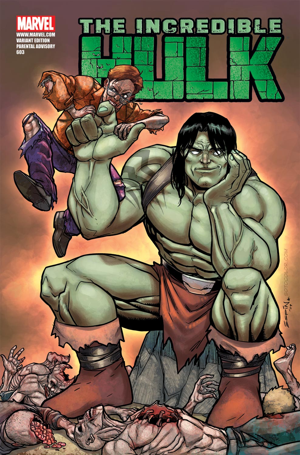 Incredible Hulks (2010) #603 (ZOMBIE VARIANT)