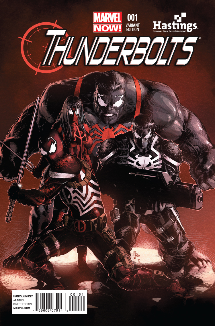 Thunderbolts (2012) #1 (Hastings Variant)