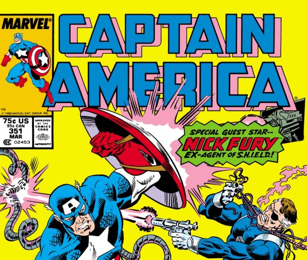 Captain America (1968) #351 Cover