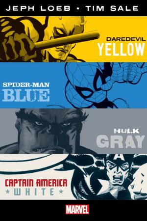 Jeph Loeb & Tim Sale: Yellow, Blue, Gray & White (Hardcover)