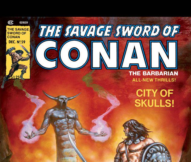 The Savage Sword of Conan #59