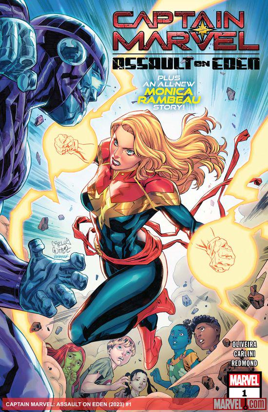 Captain Marvel: Assault On Eden (2023) #1