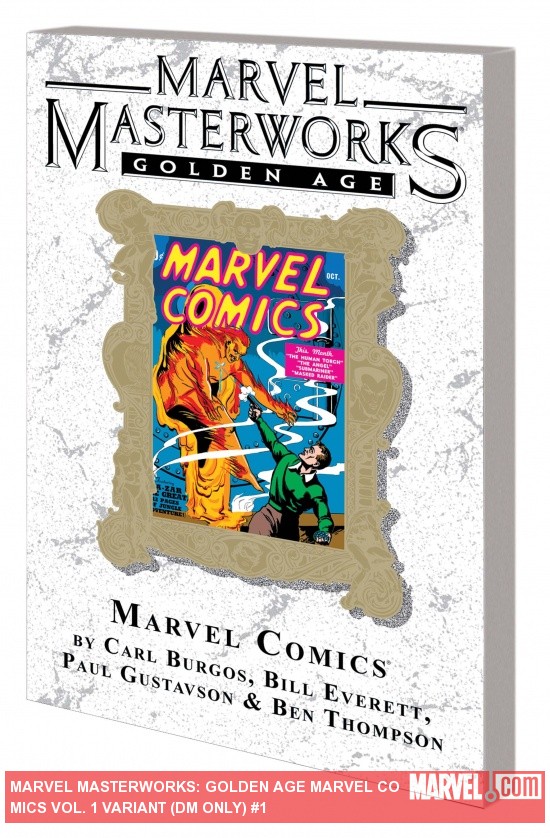 MARVEL MASTERWORKS: GOLDEN AGE MARVEL COMICS VOL. 1 TPB VARIANT [DM ONLY] (Trade Paperback)