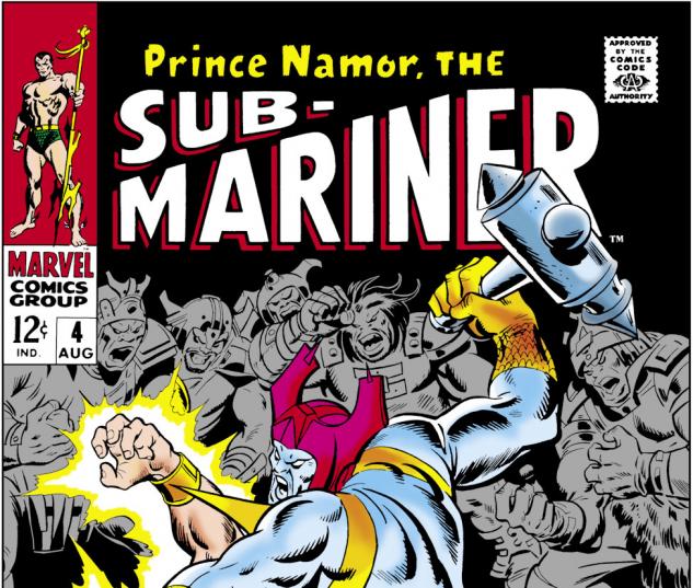 Sub-Mariner (1968) #4 Cover