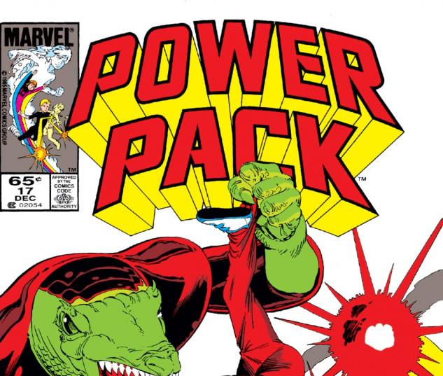 Power Pack (1984) #17 Cover