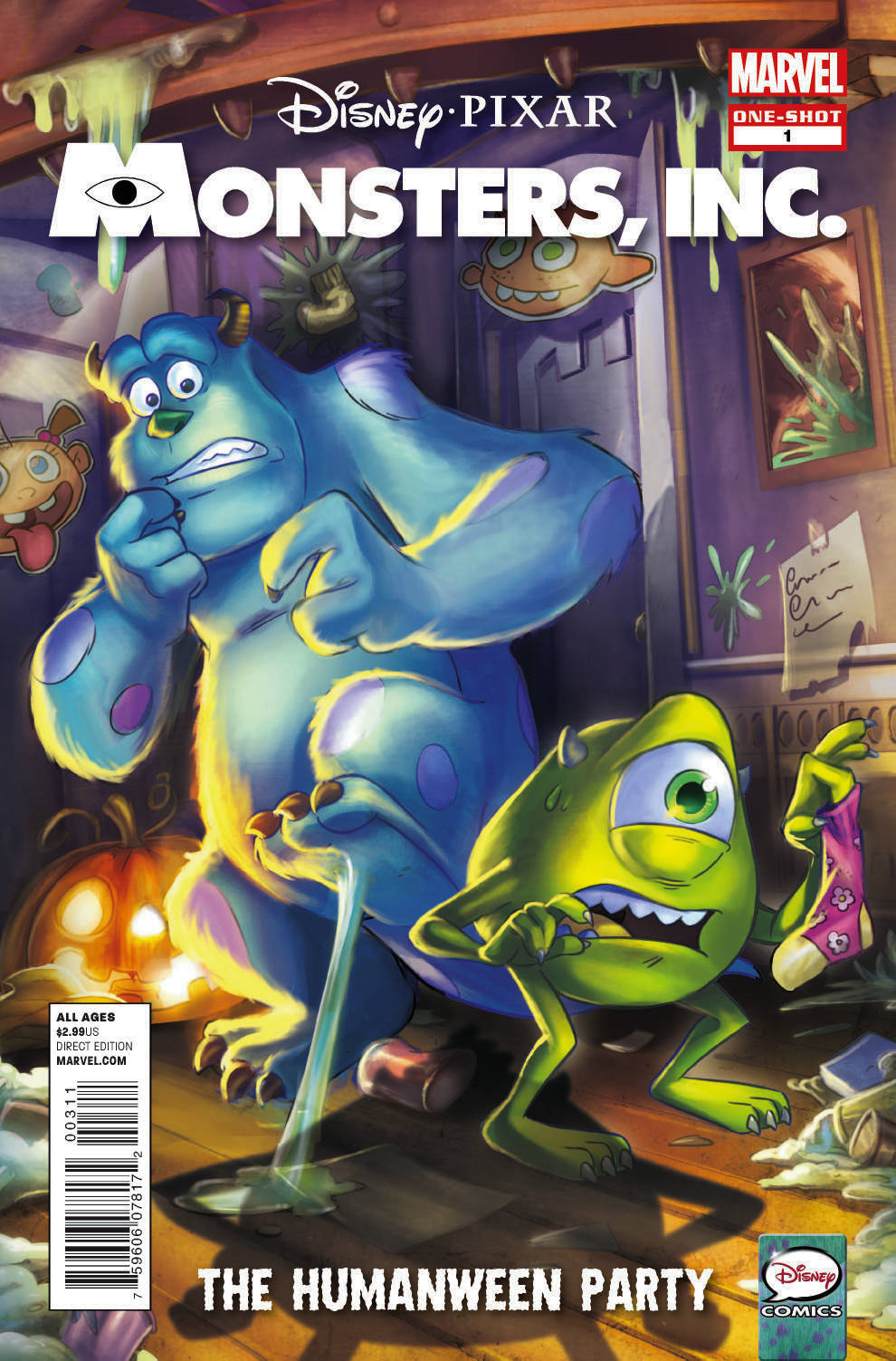 Monsters, Inc. (2012) #1, Comic Issues