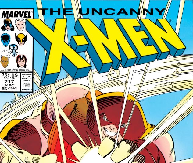 Uncanny X-Men (1963) #217 Cover