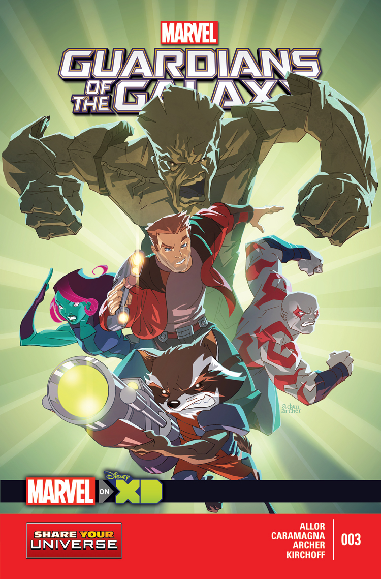 Marvel Universe Guardians of the Galaxy (2015) #3