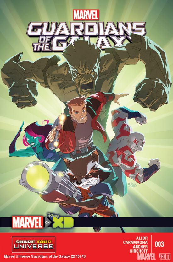 Marvel Universe Guardians of the Galaxy (2015) #3