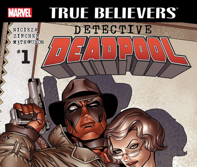 cover from True Believers: Detective Deadpool (2016) #1