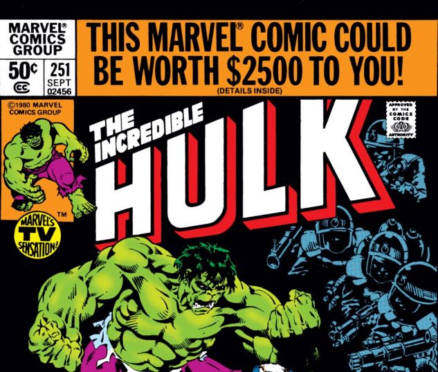 Incredible Hulk (1962) #251 Cover