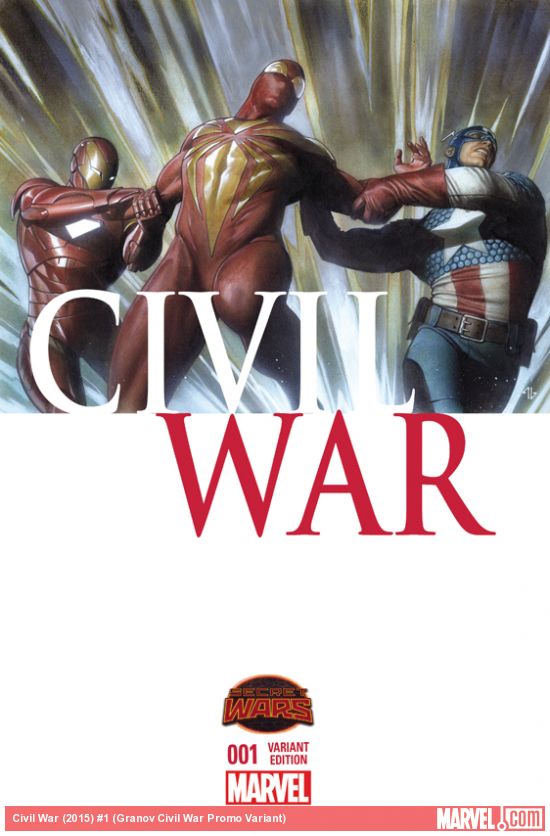 Civil War (2015) #1 (Granov Civil War Promo Variant)