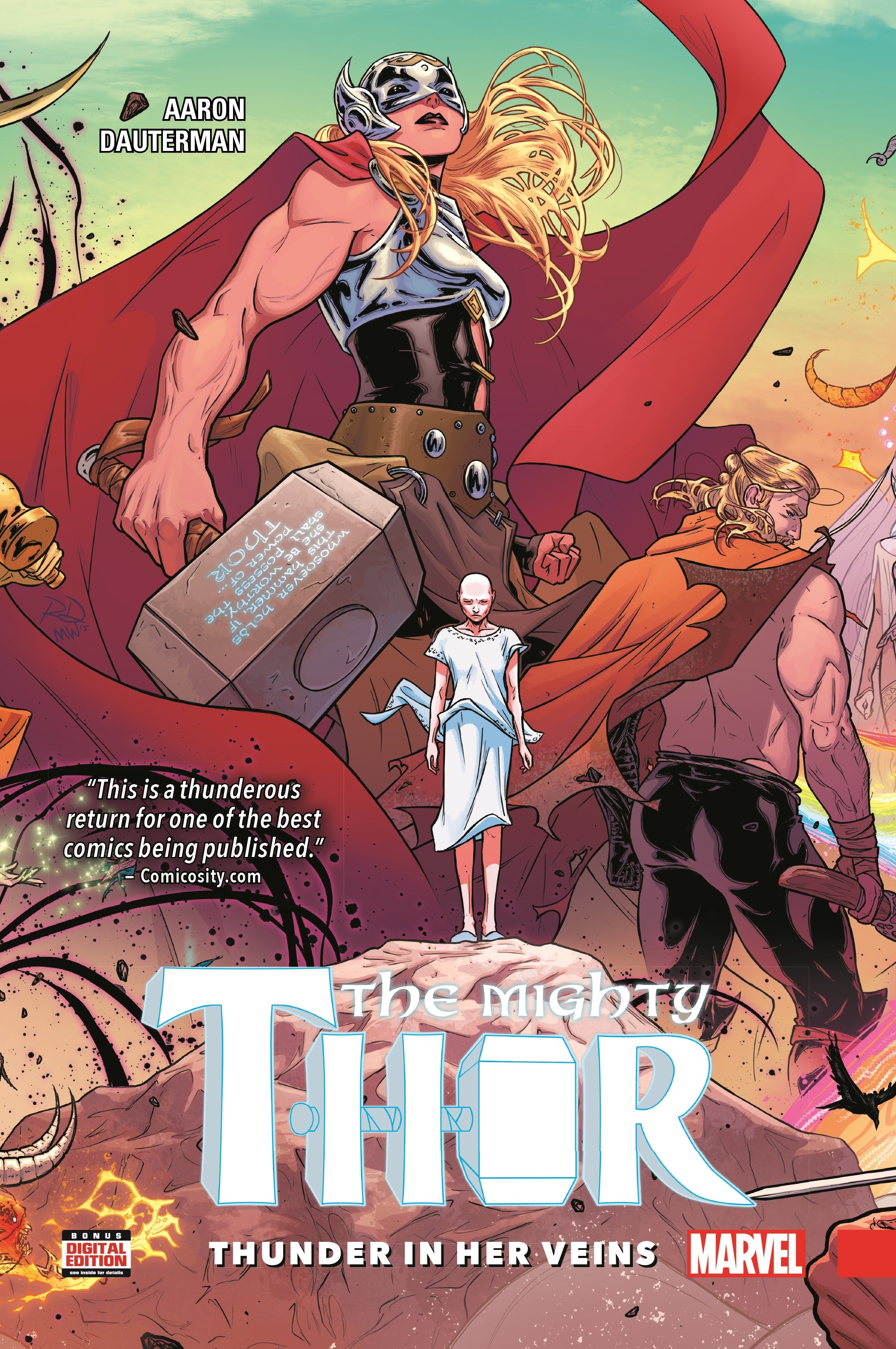 MIGHTY THOR VOL. 1: THUNDER IN HER VEINS (Trade Paperback)