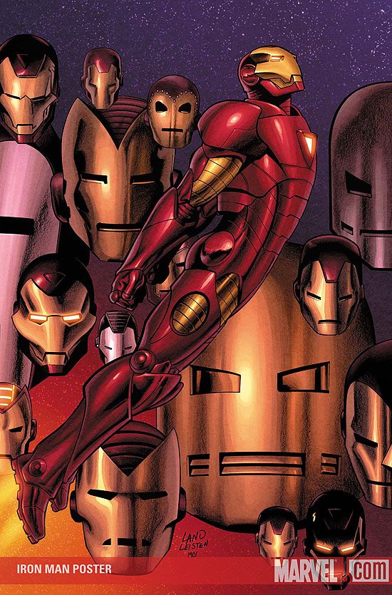 IRON MAN QUESADA POSTER (2008) #1