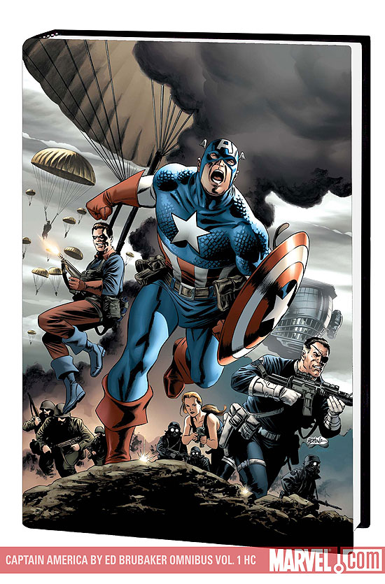 Captain America by Ed Brubaker Omnibus Vol. 1 (Hardcover)