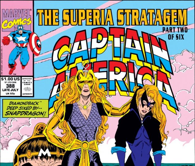 Captain America (1968) #388 Cover