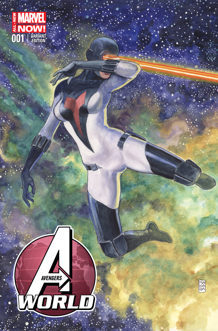 Avengers World (2014) #1 (Manara Variant)