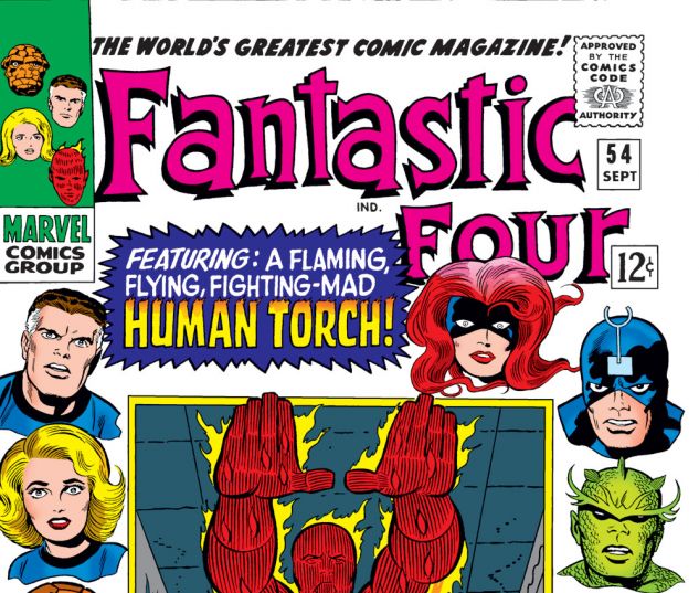 Fantastic Four (1961) #54 Cover