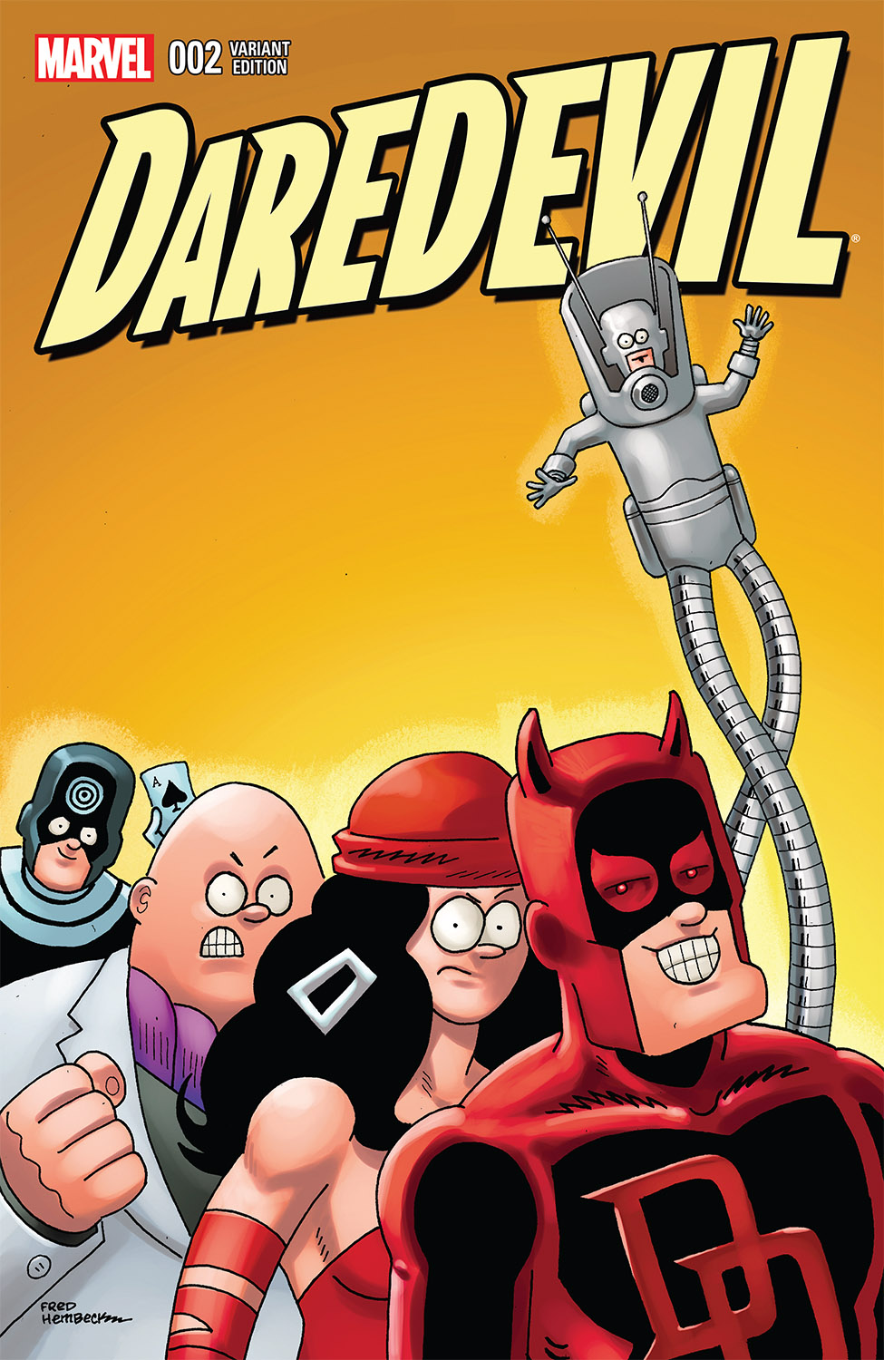 Daredevil (2015) #2 (Hembeck Variant)