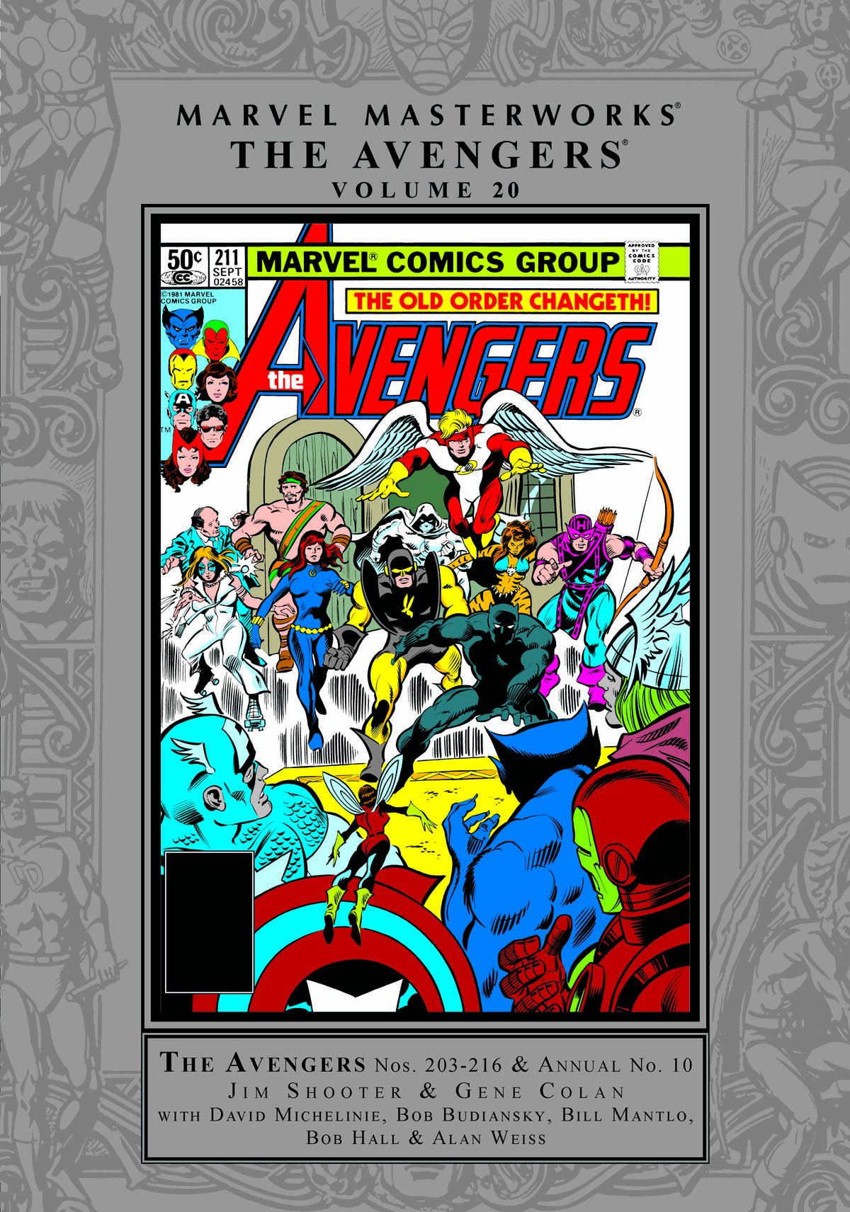 Marvel Masterworks: The Avengers Vol. 20 (Trade Paperback)