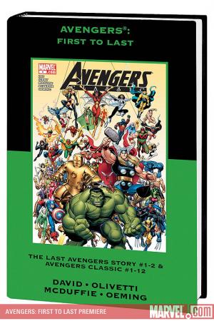 AVENGERS: FIRST TO LAST PREMIERE HC [DM ONLY] (Hardcover)