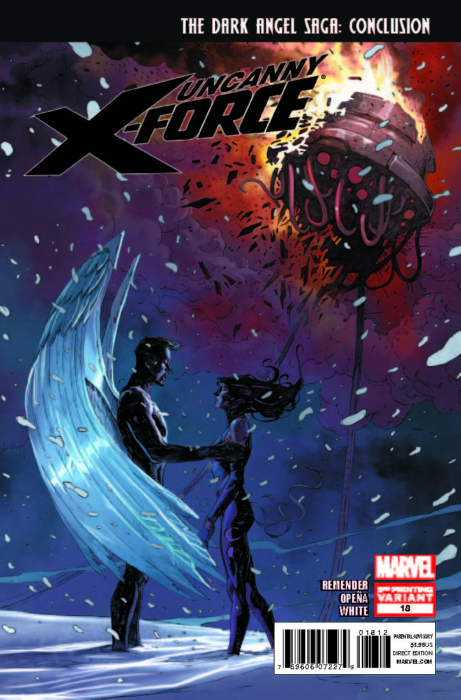 Uncanny X-Force (2010) #18 (2nd Printing Variant)