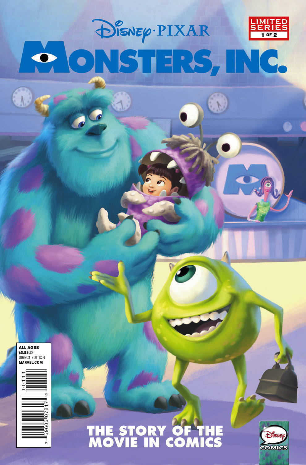 Monsters, Inc. (2012) #1, Comic Issues