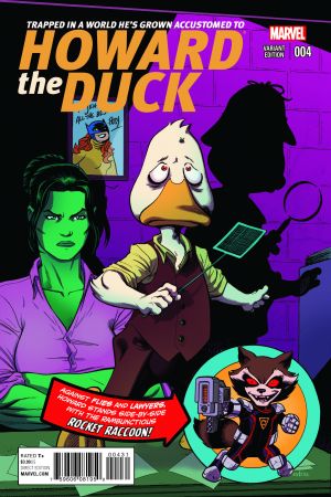 Howard the Duck #4  (Mcguinness Variant)