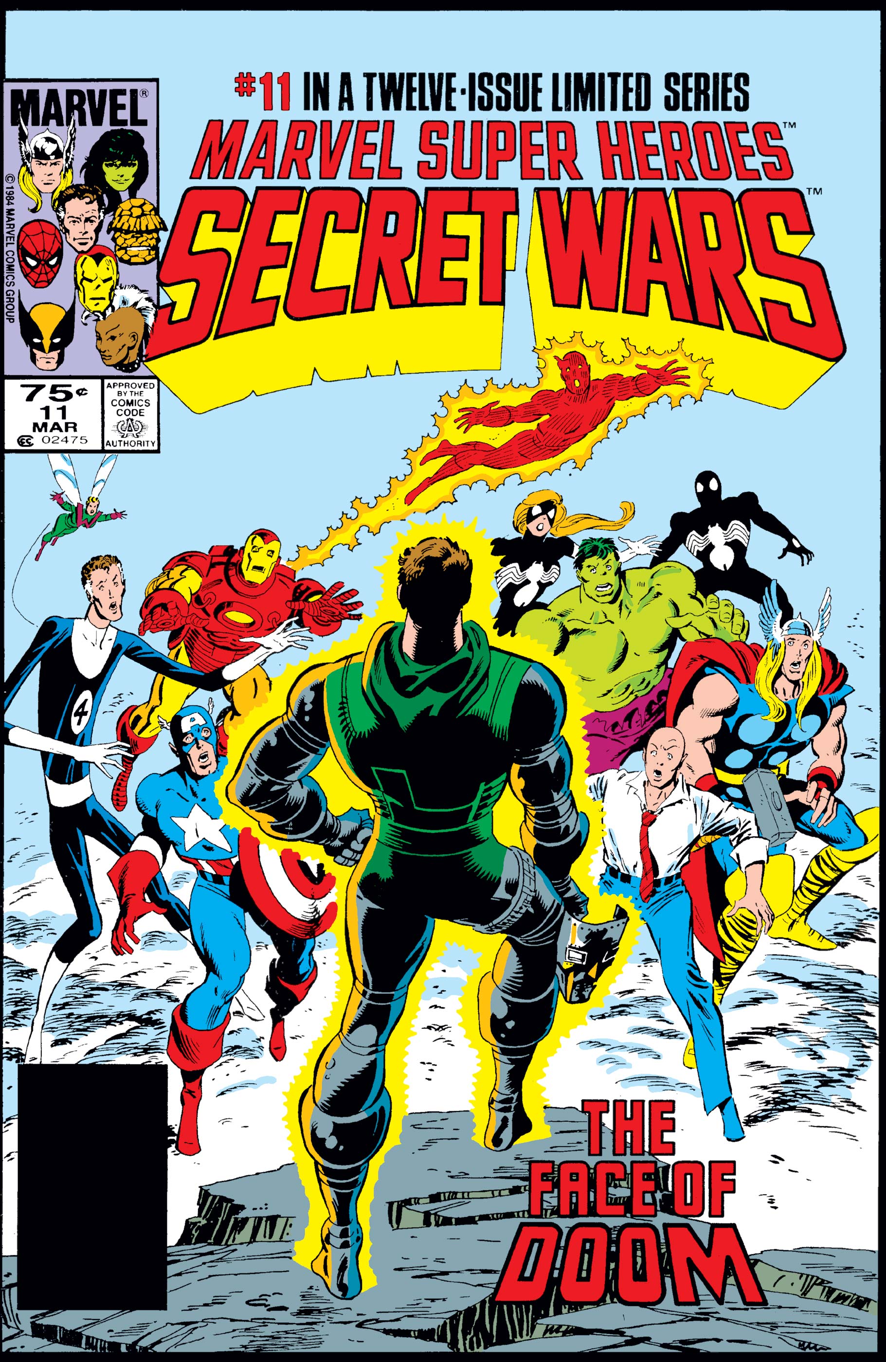 Avengers: Secret Wars Poster inspired by Secret Wars #8 (1984